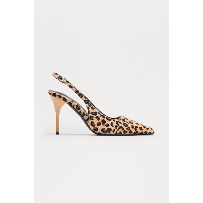Amiri Stiletto Slingback Pumps – Leopard