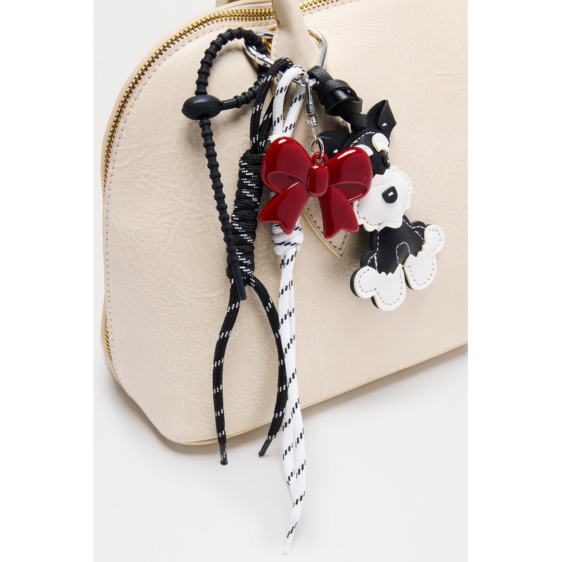 Best Friend Bag Charm – Black/combo