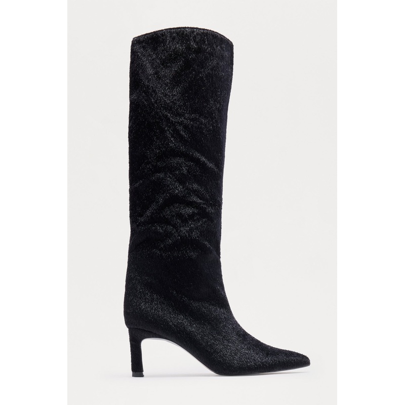 Tiera Knee High Boots – Black