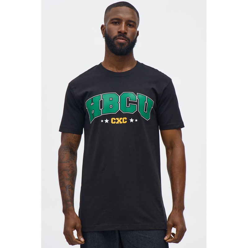 CXC X HBCU 1837 Short Sleeve Tee – Black