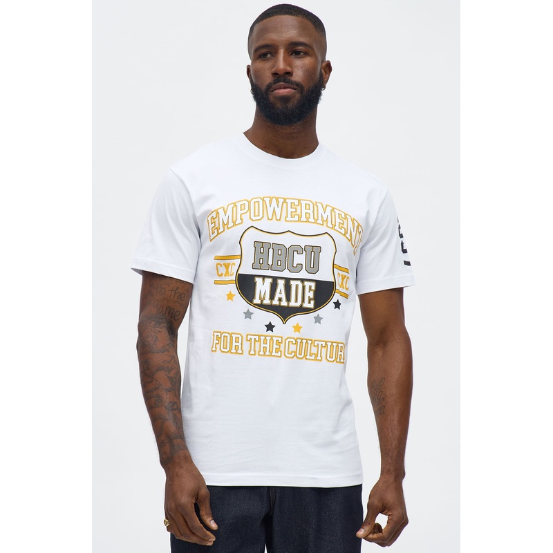 CXC X HBCU For The Culture Short Sleeve Tee – White