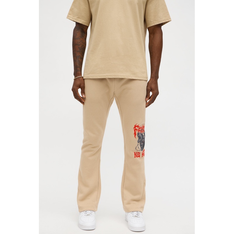 Fearless Flared Sweatpants – Cream