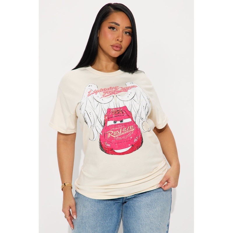 Cars Angel Wings Tee – Cream