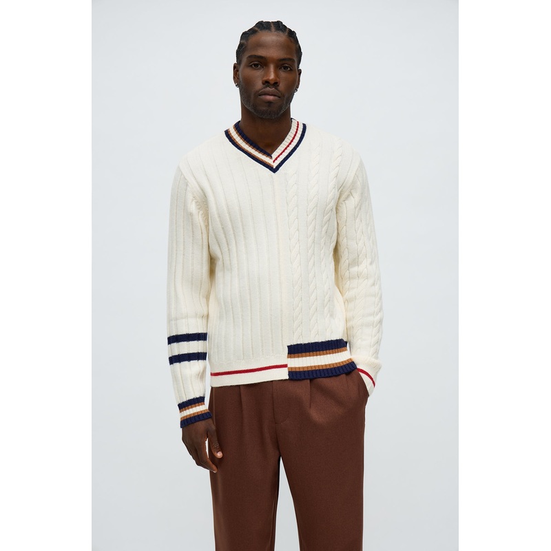 Prep Unit Sweater – Cream/combo