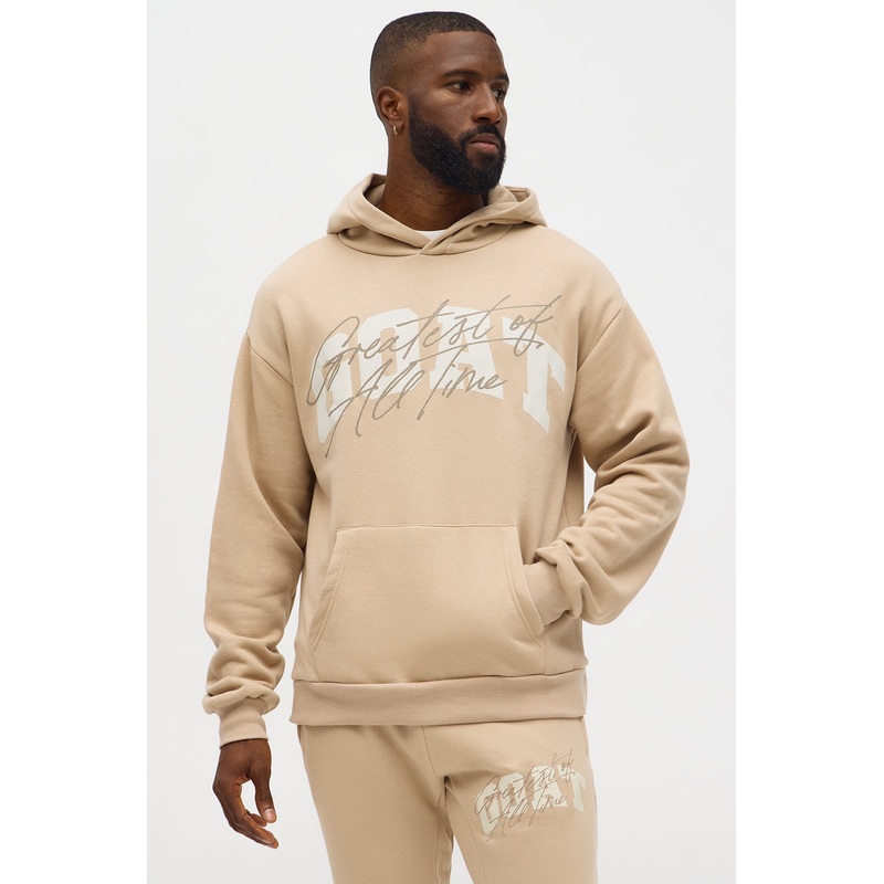 GOAT Signature Hoodie – Tan