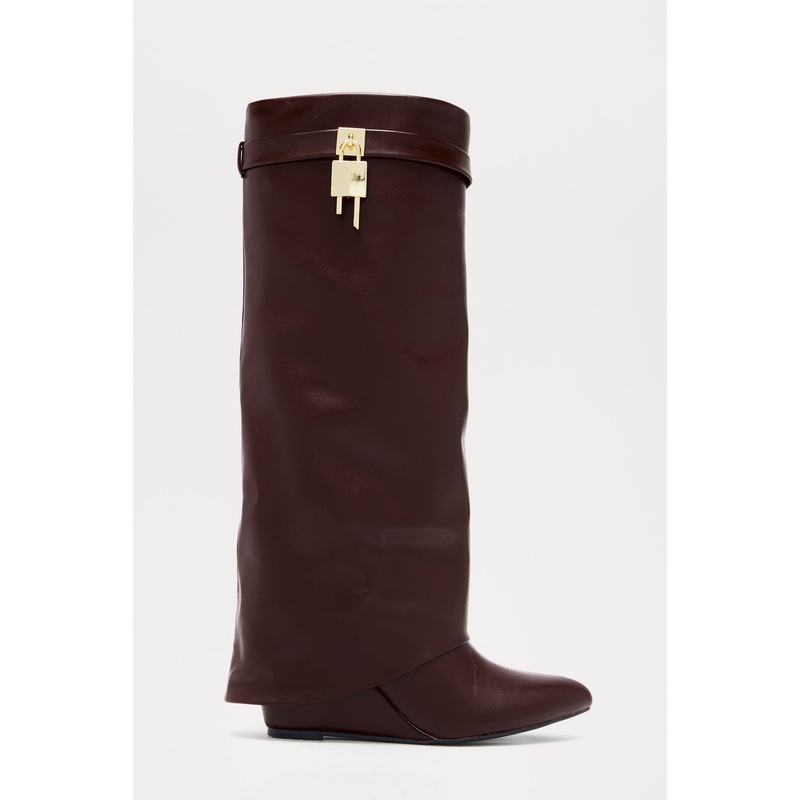 Big City Dreams Boots – Chocolate