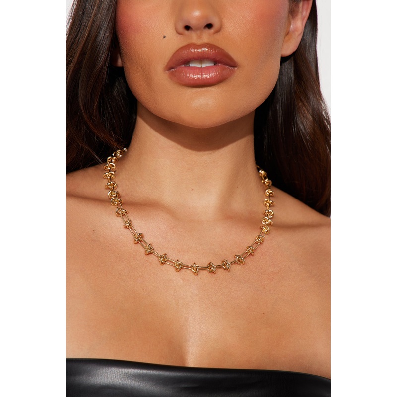 Bonding Together Necklace – Gold