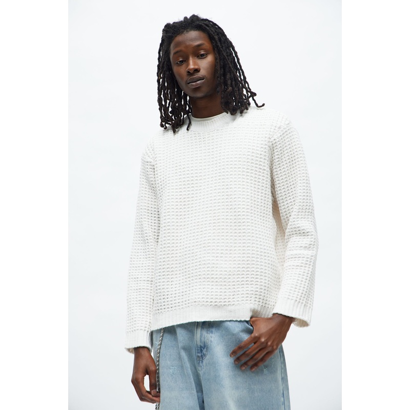 Fisher Crewneck Sweater – Off White