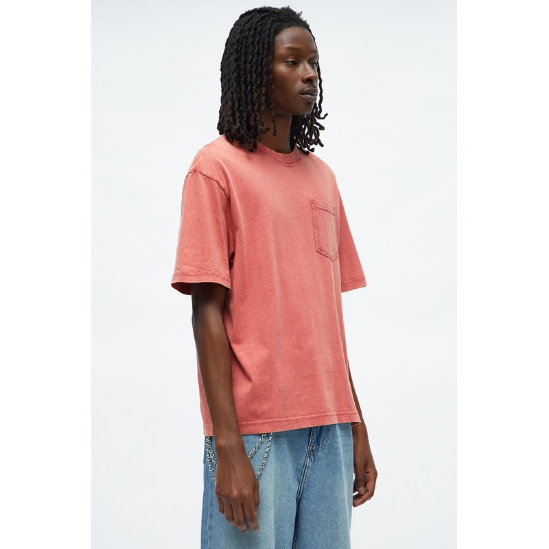 Relaxed Vintage Washed Year Round Tee – Mauve