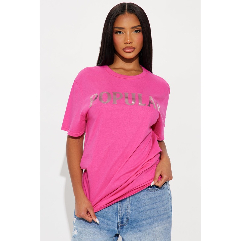 The Popular Wicked Tee – Pink