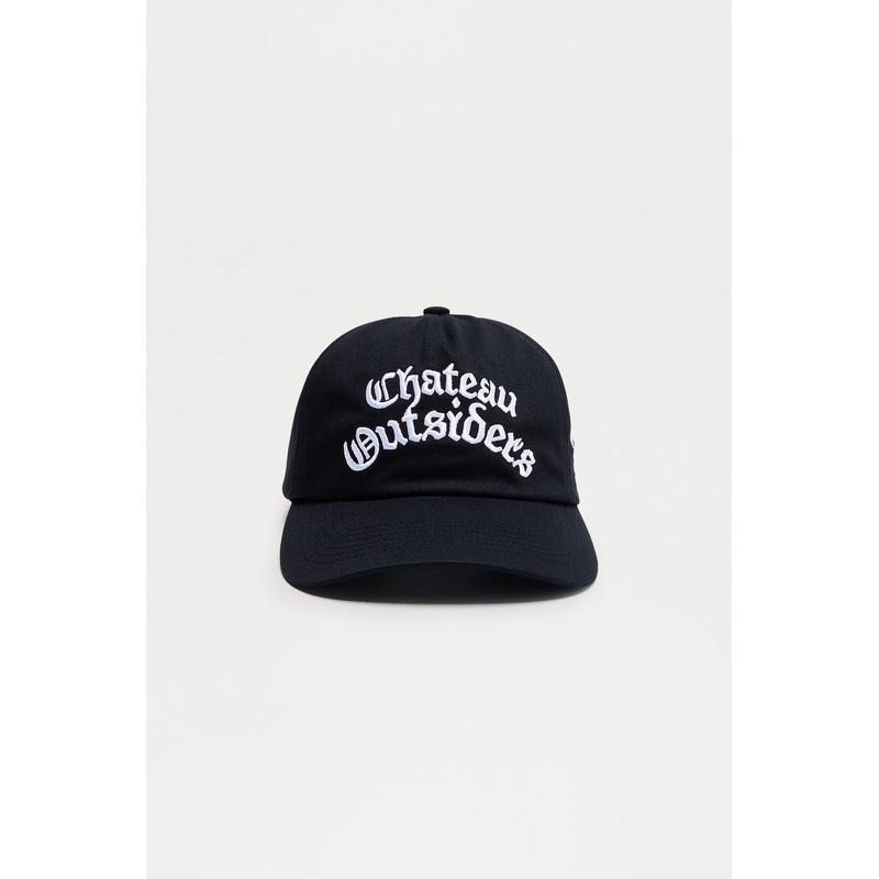Chateau Hollywood Unstructured Twill Snapback Hat – Black