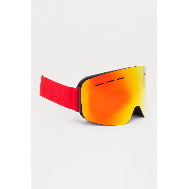 Fire On Ice Functional Snow Goggles – Red