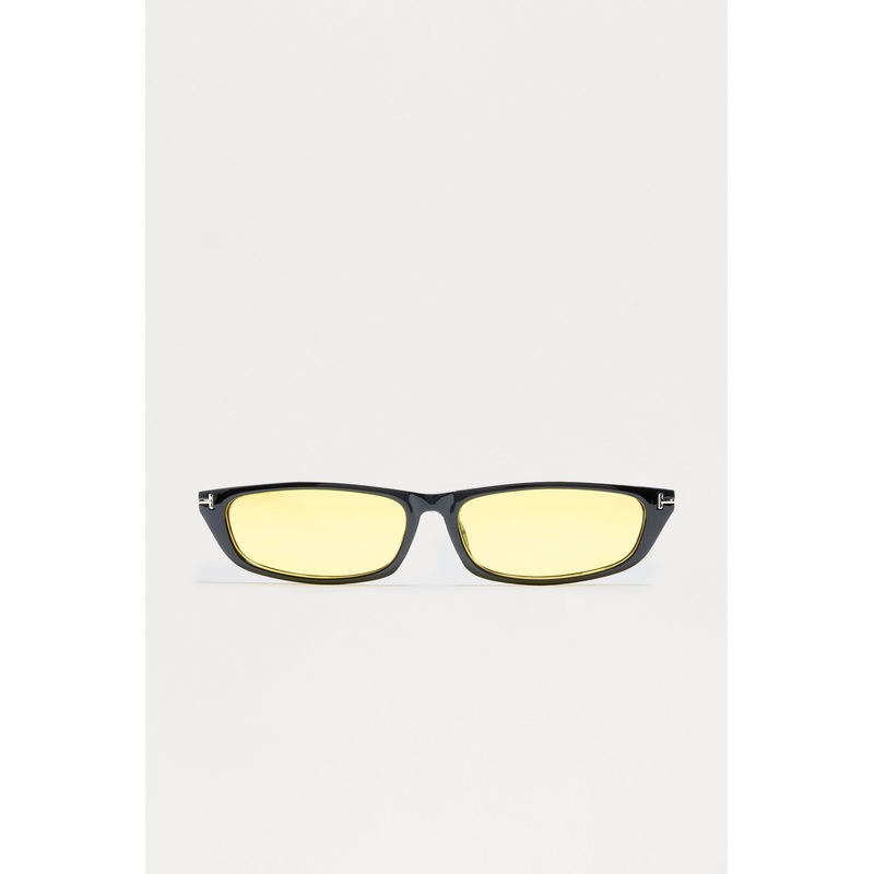 Go Getter Cat Eye Sunglasses – Black/Yellow