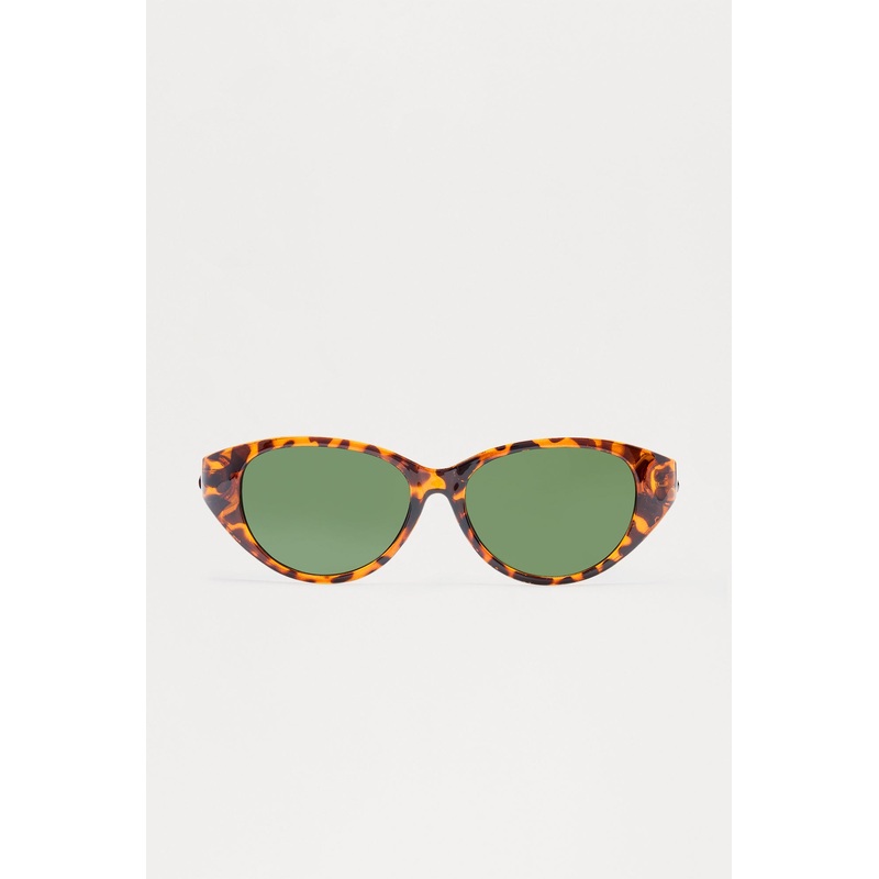 Twisted Tale Cat Eye Sunglasses – Tortoise