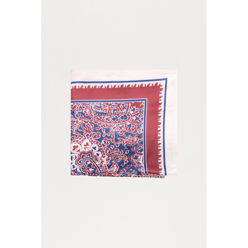 All The Paisley Things Head Wrap – Burgundy/combo