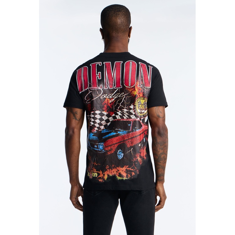 Dodge Demon 72 Short Sleeve Tee – Black
