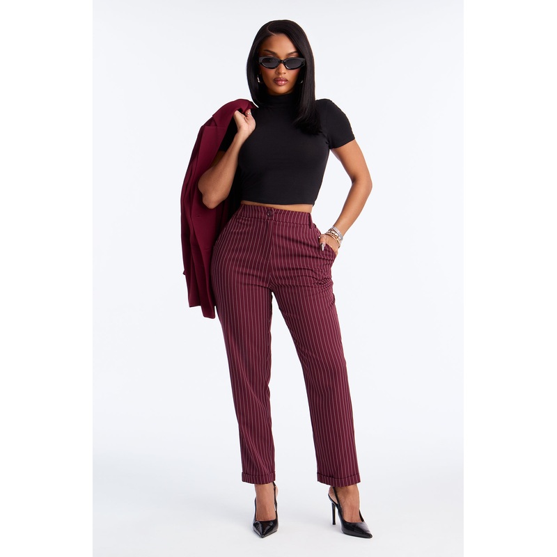 Business As Usual Pants – Chocolate/Combo
