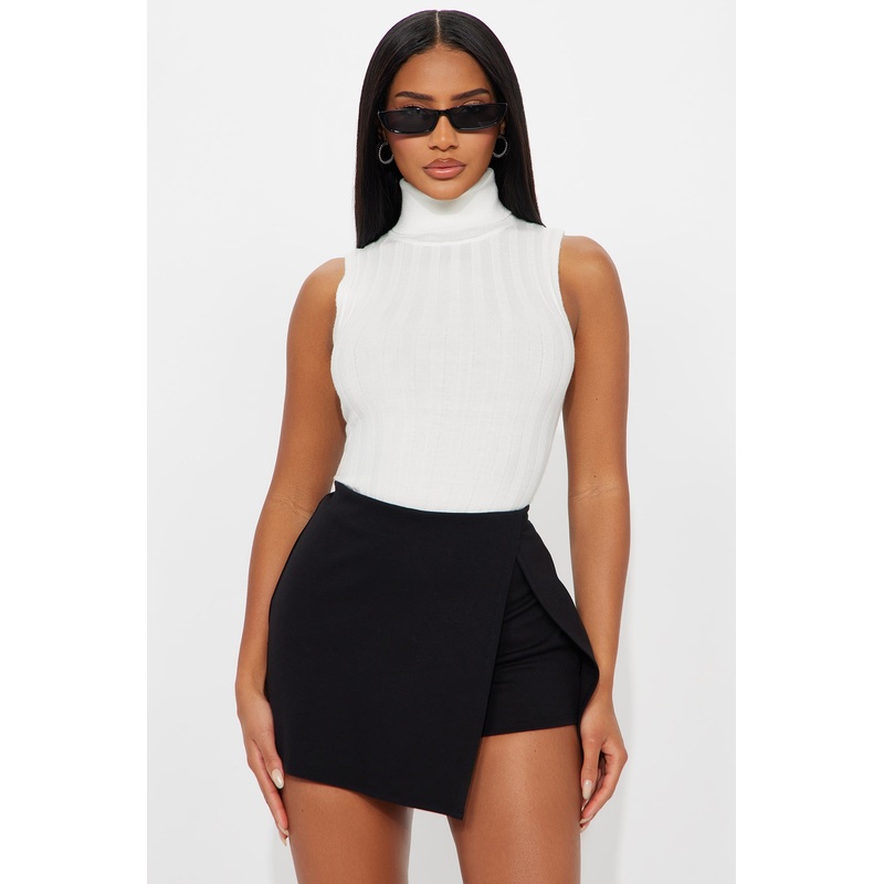 Your Best Friend Pullover Sweater Top – Off White