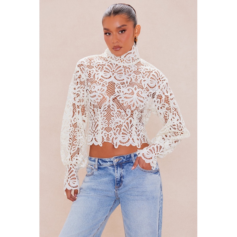 Araceli Lace Blouse – Off White