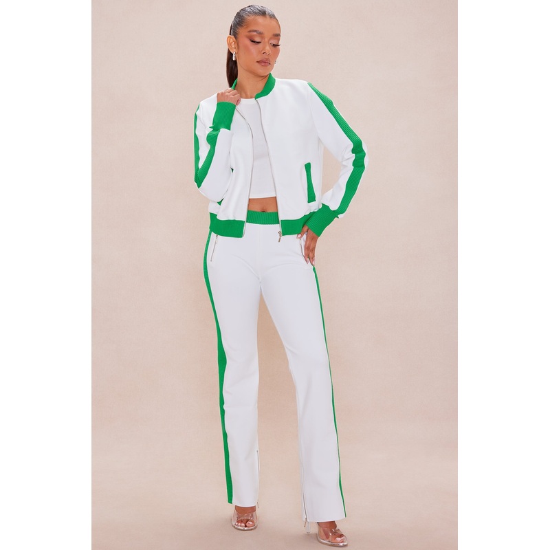 Blair Bandage Pant – White/combo