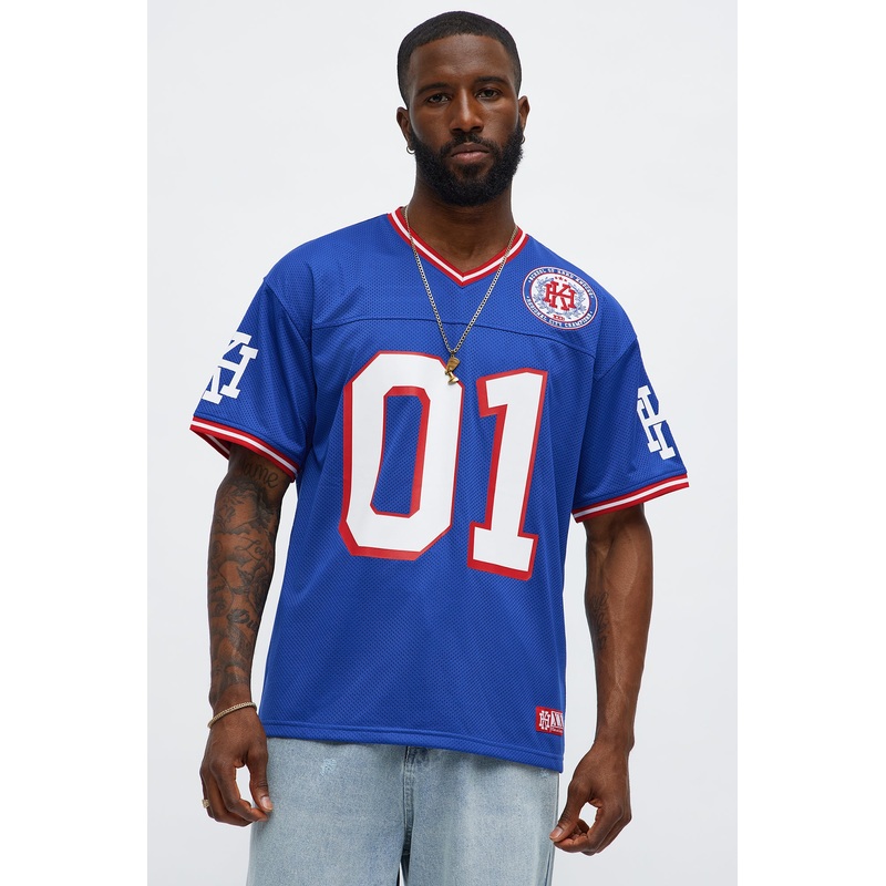 Short Sleeve Grind Academy Jersey – Blue