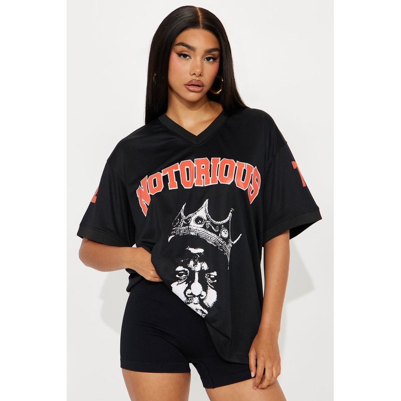 The Notorious B.I.G. Jersey Tee – Black