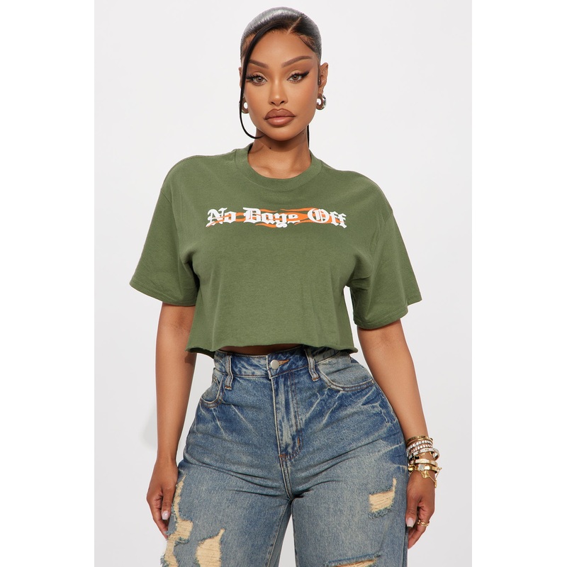 No Days Off Tee – Dark Olive