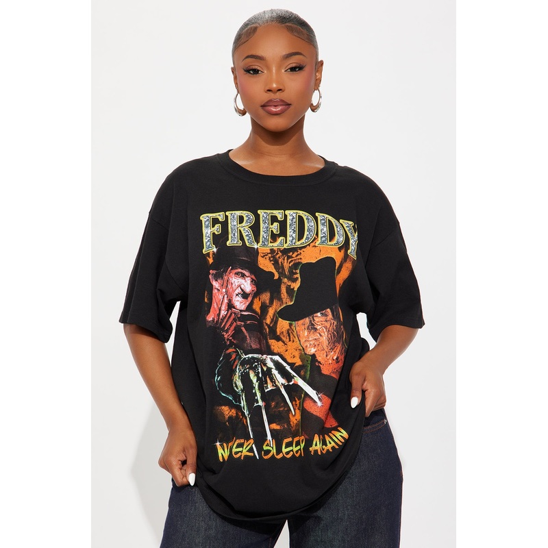 Freddy Never Sleep Again Tee – Black