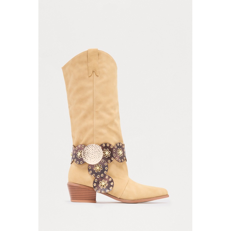 Arches Hardware Boots – Taupe