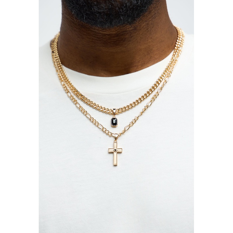 Lifts Us Up Necklace Set – Gold/combo